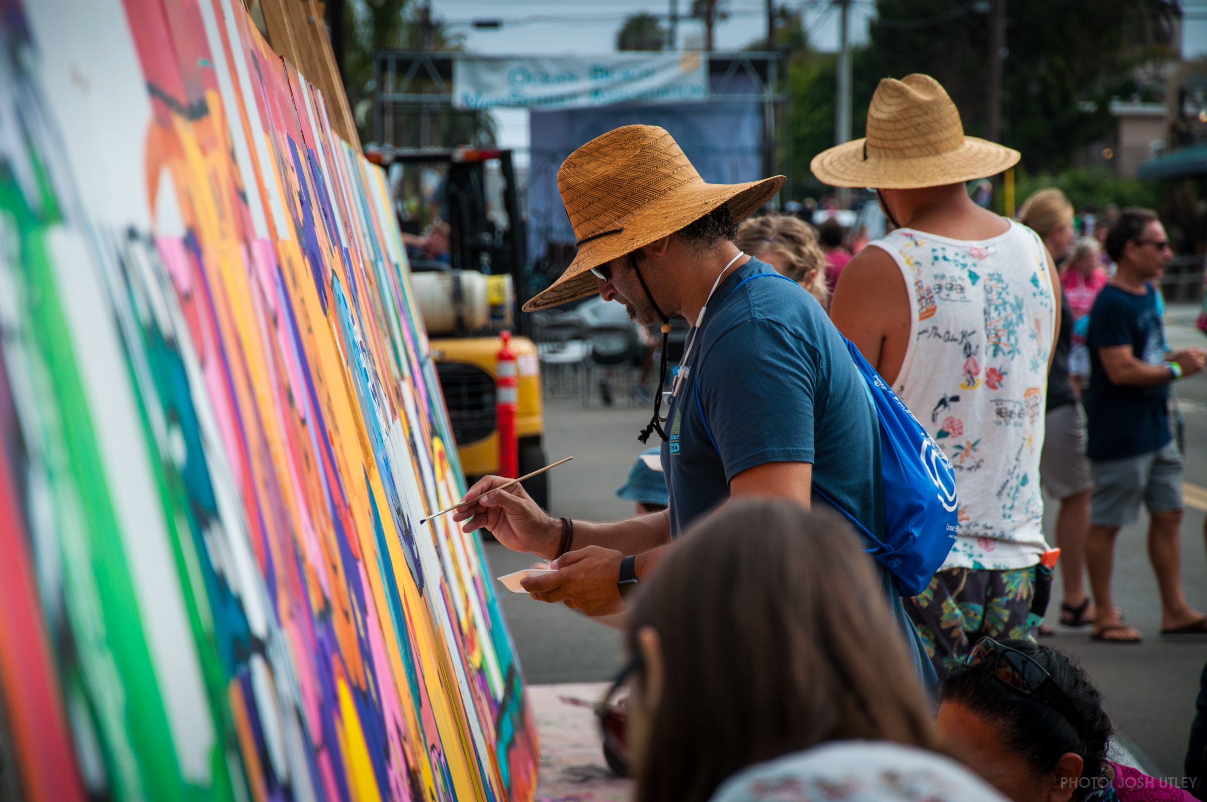 Ocean Beach Street Fair & Chili Cook-Off Festival Community Mural