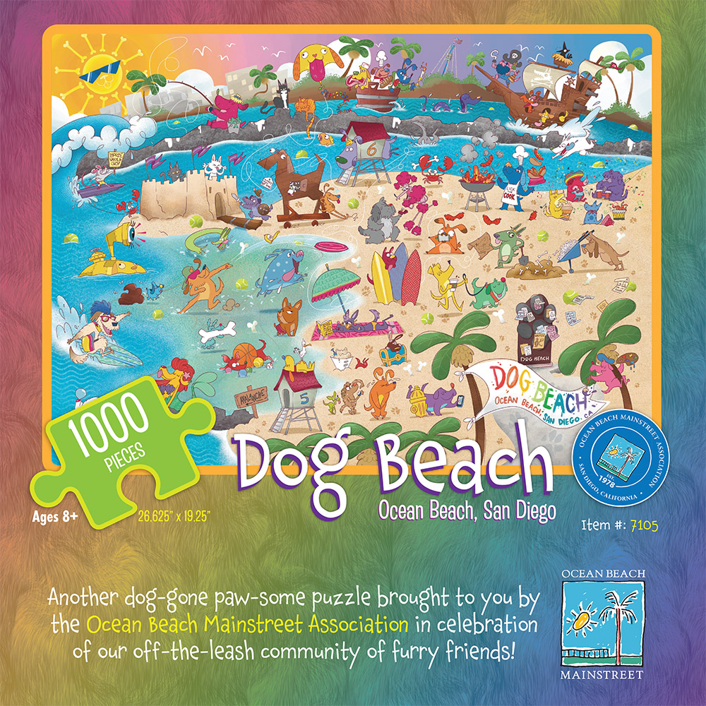 The Original Dog Beach Puzzle