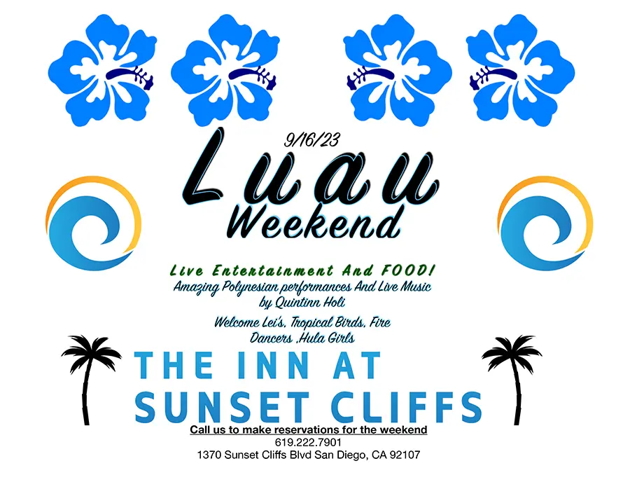 Luau Weekend at The Inn at Sunset Cliffs