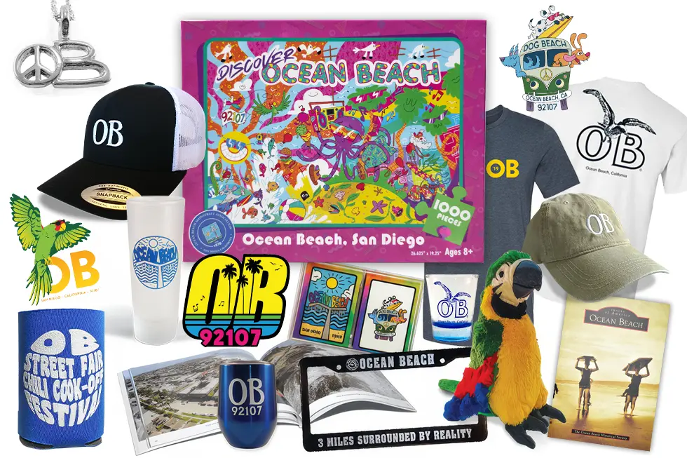 Ocean Beach Merchandise and Souveniers Ocean Beach Merch / Souvenier