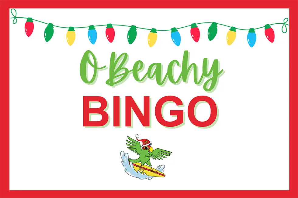 Ocean Beach Bingo Ocean Beach Bingo