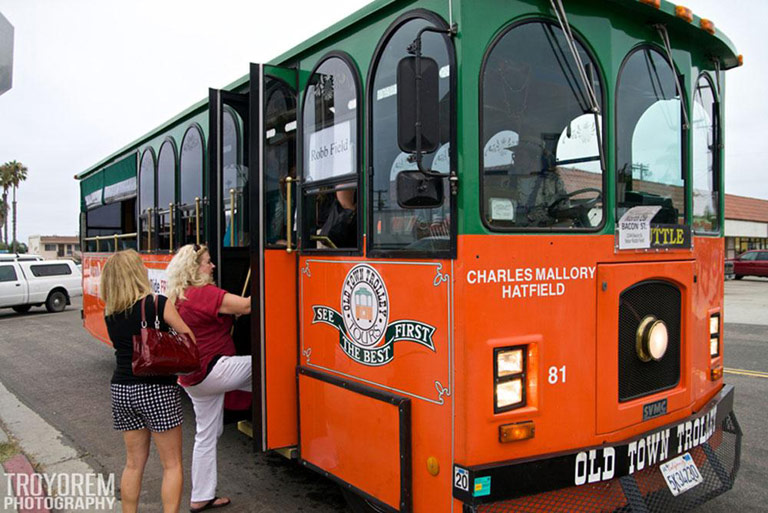FREE Rides on the Trolley at the OB Street Fair