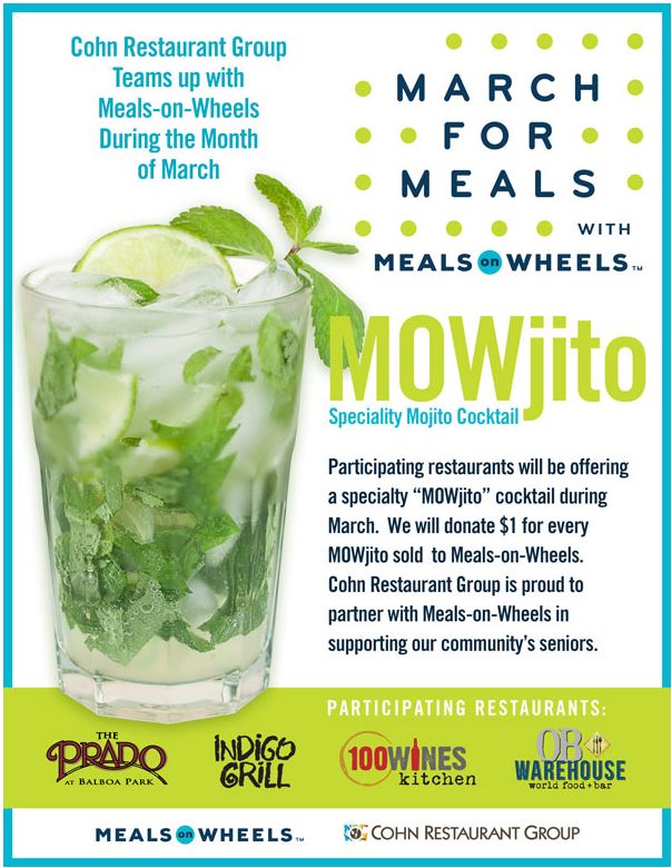 OB Warehouse joins March for Meals with MOWjitos