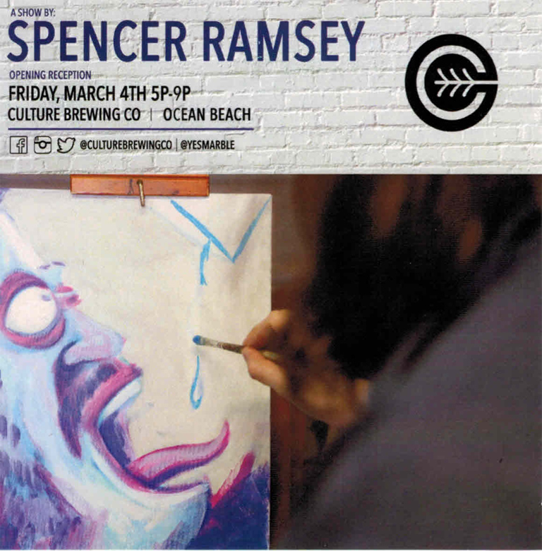 Spencer Ramsey Opening Reception at Culture Brewing Co
