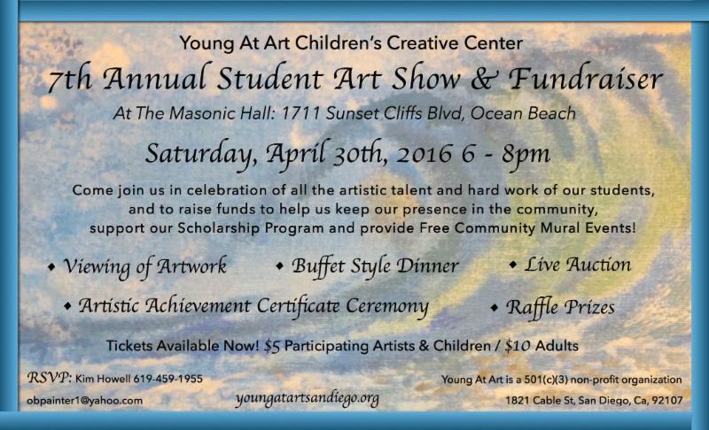 Young At Art 7th Annual Student Art Show & Fundraiser