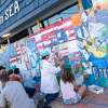 The 2009 OB Community Mural - just about done!