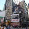 'Terriers' advertisement in Manhattan's Times Square