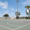 Basketball courts at Robb Field