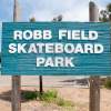 Approaching Skate park