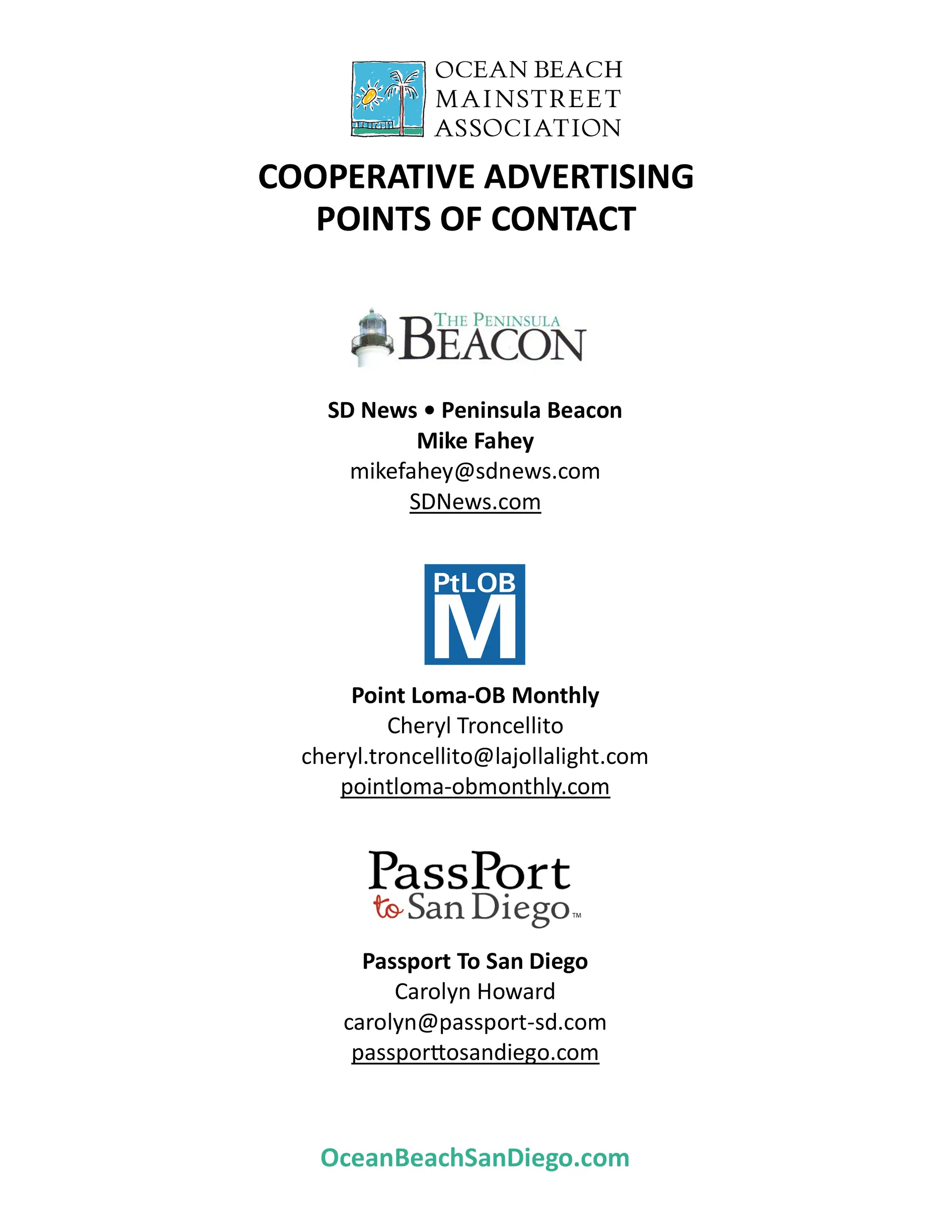OBMA Cooperative Advertising Opportunities