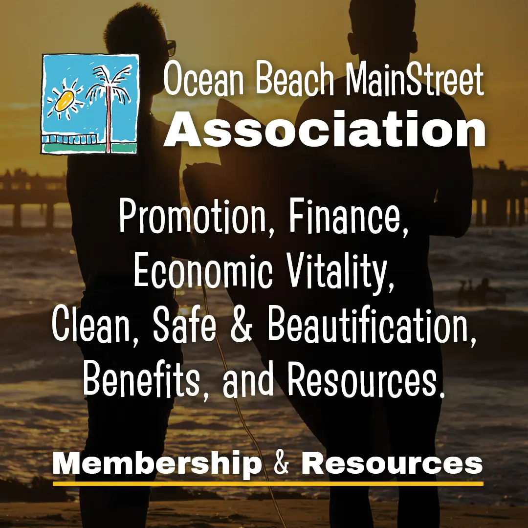 OBMA Membership and Resources Ocean Beach MainStreet Association Membership and Resources